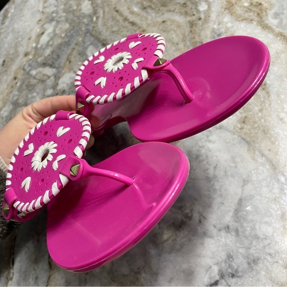 JACK ROGERS Georgica Jelly Flip Flop Women’s 8 - Picture 6 of 10